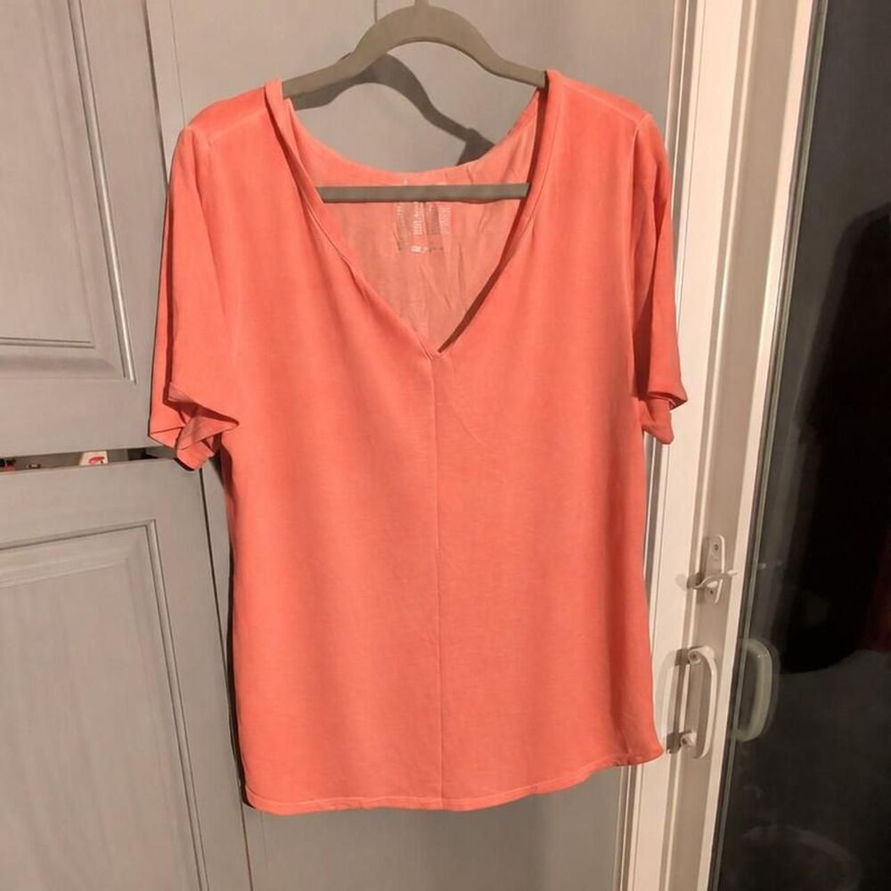 Terra-sky Women's Pink and Orange Shirt